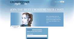 Desktop Screenshot of crossdressersingleschat.com